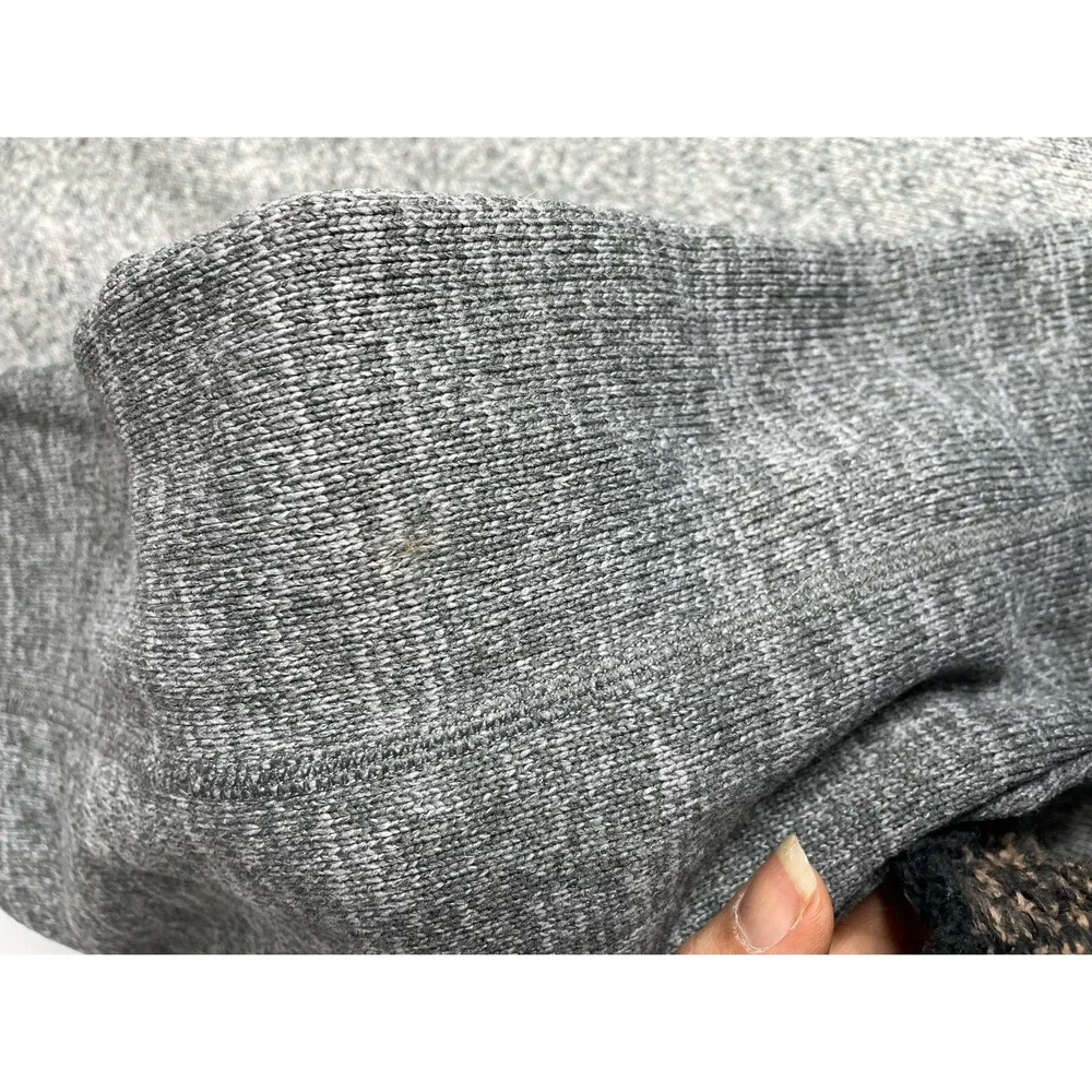 Patagonia Gray Fleece Quarter Zip Pullover Recycled Worn Wear Small
